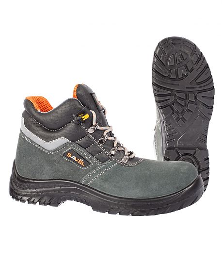 Ботинки рабочие мужские “СИРИУС-Универсал” замша ПУ ПКП (МУН 200)