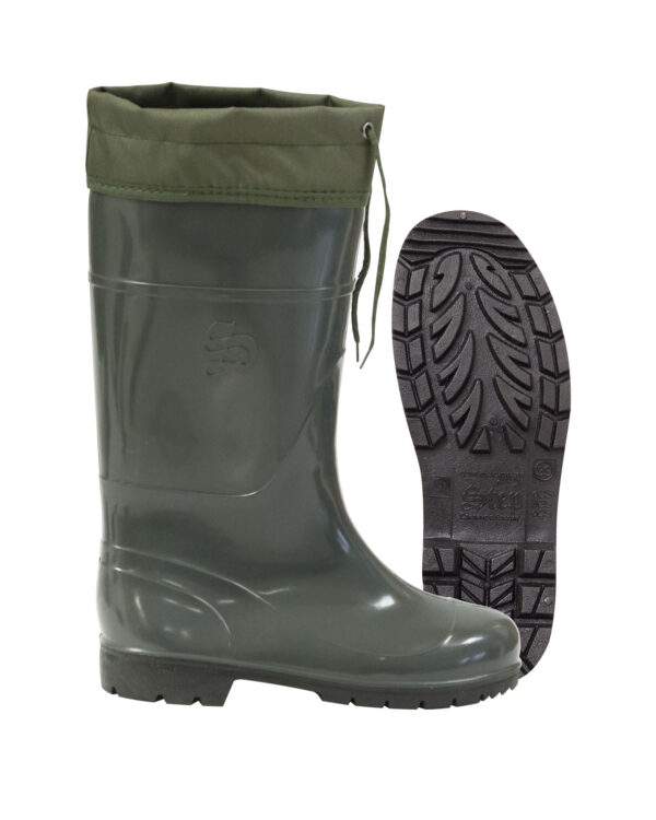 Сапоги ПВХ с манжетой женские