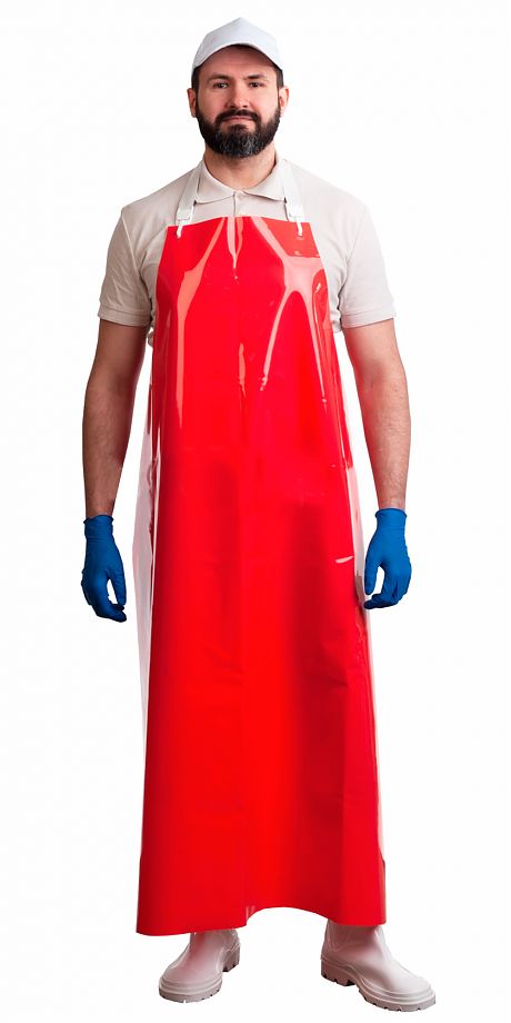 Фартук полиуретановый "ЛАРИПОЛ" уплотненный красный