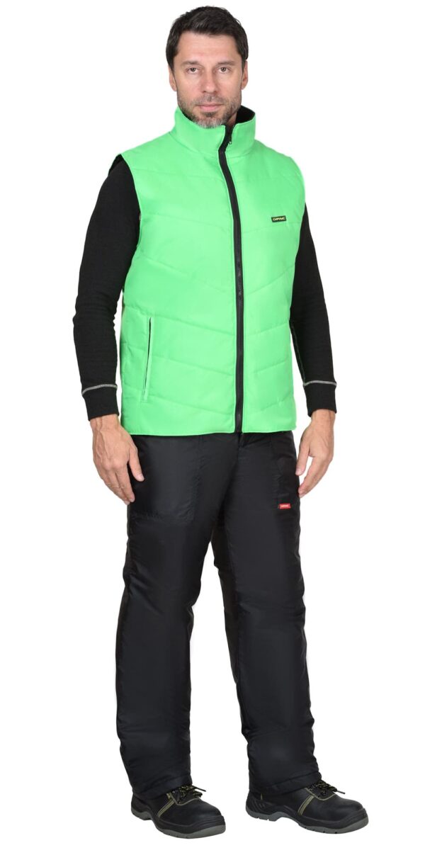 Жилет "СИРИУС-АЛЫЙ" салатовый Арт: 130384