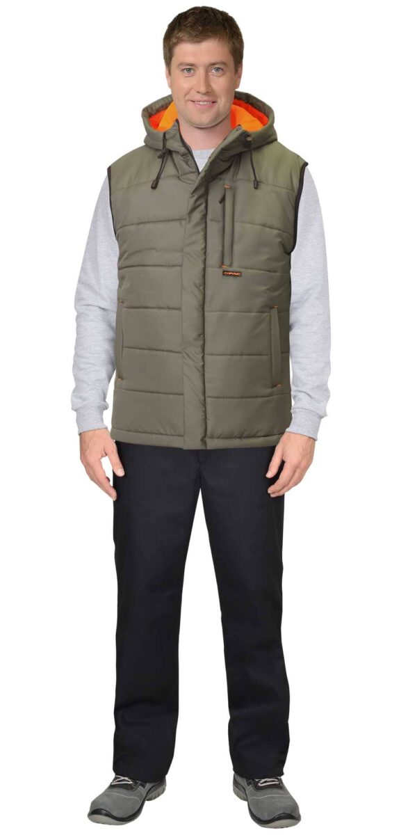 Купить жилет рабочий утепленный мужской