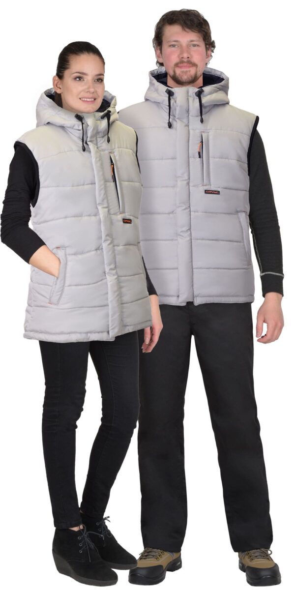 Утепленный рабочий жилет купить оптом и в розницу