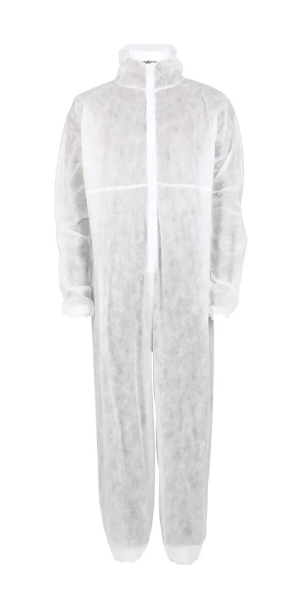 Одноразовая одежда купить комбинезон одноразовый спанбонд 40 г/м2 белый Артикул