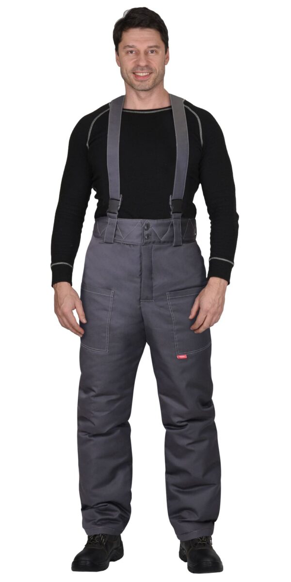 Брюки зимние универсальные тёмно-серые, тк. Орион Артикул: 142868