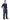 Костюм "СИРИУС-ФОТОН" зимний: куртка дл., брюки тёмно-синий с черным и СОП-25 мм. Артикул: 02809
