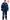 Костюм "СИРИУС-СЕВЕР-1" зимний: куртка дл.,брюки синий с васильковым и СОП Артикул: 02839