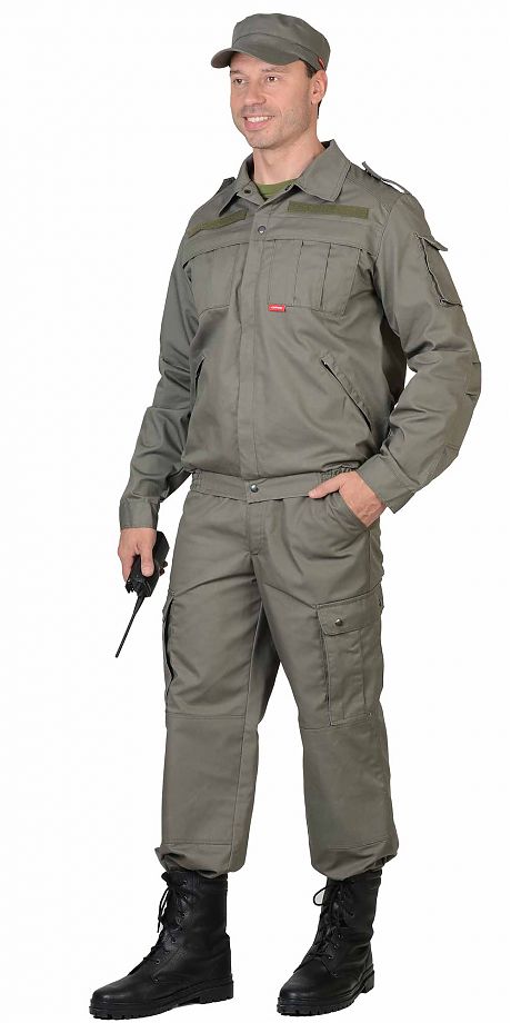 Костюм "СИРИУС-Тайфун" куртка, брюки (тк.Rodos ) олива.Плотность 245. арт. 04315