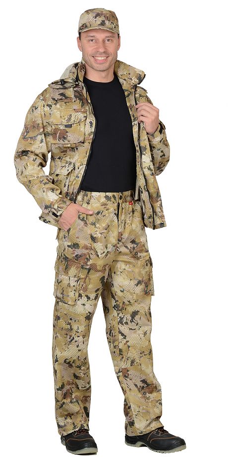 Костюм "СИРИУС-Пума" куртка, брюки (тк. Грета 210) КМФ Саванна Артикул: 01149