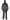 Костюм "СИРИУС-МАНХЕТТЕН" куртка дл., брюки т.серый с оранж. и черным тк. стрейч пл. 250 г/кв.м Артикул: 108046