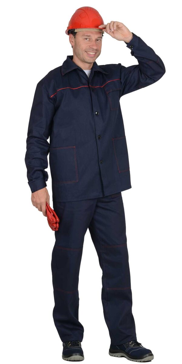 Костюм "СИРИУС-Импульс" куртка, брюки 100% х/б, пл. 210 г/кв.м арт. 03755